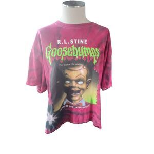 Goosebumps adult tye dye tee Unisex graphic